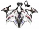 Weiß Schwarz Rosa Oxford 2019-2022 BMW S1000RR Motorrad Verkleidung