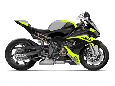 Schwarz Gelb Grau 2019-2022 BMW S1000RR Motorrad Verkleidung
