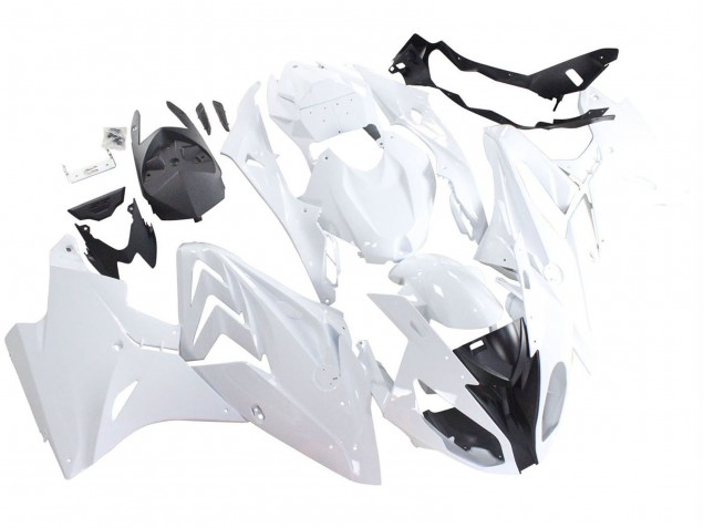 Weiß 2017-2018 BMW S1000RR Motorrad Verkleidung