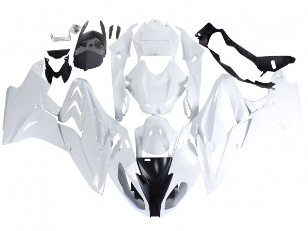 Weiß 2017-2018 BMW S1000RR Motorrad Verkleidung
