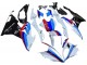 Weiß Rot Blau Glänzendes Schwarz 2015-2016 BMW S1000RR Motorrad Verkleidung Kit