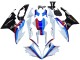 Weiß Rot Blau Glänzendes Schwarz 2015-2016 BMW S1000RR Motorrad Verkleidung Kit