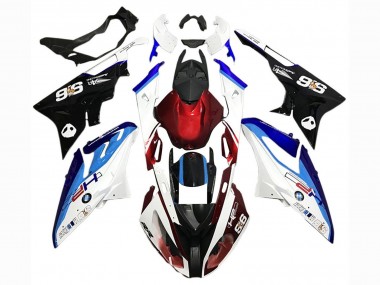 Weiß Rot Blau Schwarz 2015-2016 BMW S1000RR Motorrad Verkleidung Kit