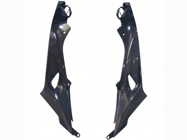 Weiß Blau Schwarz Carbonfaser 2015-2016 BMW S1000RR Motorrad Verkleidung