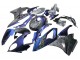 Gradient Lila Blau Geschmiedet Carbonfaser 2015-2016 BMW S1000RR Motorrad Verkleidung