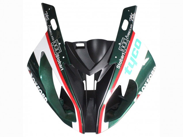 Weiß Grün Schwarz 2015-2016 BMW S1000RR Motorrad Verkleidung