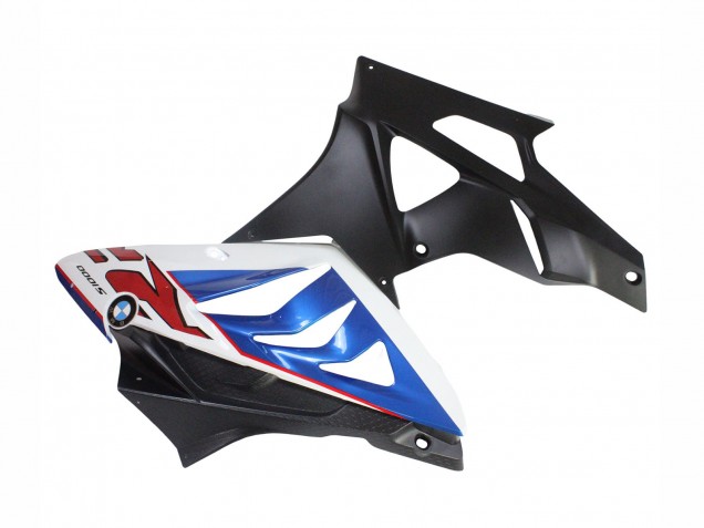 Weiß Blau Matt Schwarz 2009-2014 BMW S1000RR Motorrad Verkleidung