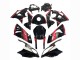Rot Glänzendes Schwarz 2009-2014 BMW S1000RR Motorrad Verkleidung