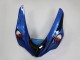 Blau Gelb Schwarz Hai 2005-2006 Kawasaki ZX6R Motorrad Verkleidung