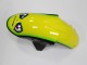 Blau Gelb Schwarz Hai 2005-2006 Kawasaki ZX6R Motorrad Verkleidung