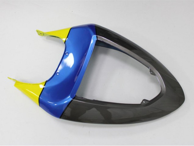Blau Gelb Schwarz Hai 2005-2006 Kawasaki ZX6R Motorrad Verkleidung