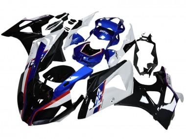 Weiß Rot Blau Schwarz 2009-2014 BMW S1000RR Motorrad Verkleidung