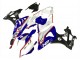 Weiß Rot Blau Schwarz HP 2009-2014 BMW S1000RR Motorrad Verkleidungen Kit