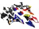 Rot Blau Gelb Hai 2009-2014 BMW S1000RR Motorrad Verkleidung
