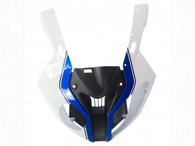 Weiß Blau Glänzendes Schwarz Castrol 2009-2014 BMW S1000RR Motorrad Verkleidung