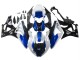 Weiß Blau Glänzendes Schwarz Castrol 2009-2014 BMW S1000RR Motorrad Verkleidung