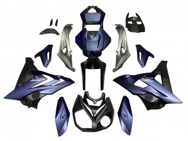 Matt Dunkel Blau 2014-2016 BMW S1000R Motorrad Verkleidung