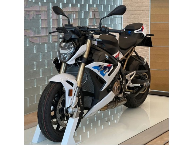 Weiß Blau Rot 2021-2025 BMW S1000R Motorrad Verkleidung