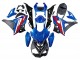Blau Rot 2014-2016 BMW S1000R Motorrad Verkleidung