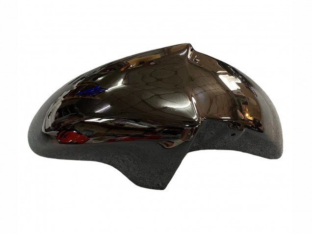 Glänzendes Schwarz Rot Flamme 2004-2006 Suzuki GSX600F/GSX750F Motorrad Verkleidung