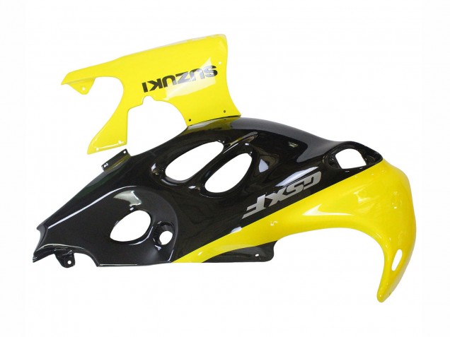 Glänzendes Schwarz Gelb 2004-2006 Suzuki GSX600F/GSX750F Motorrad Verkleidung