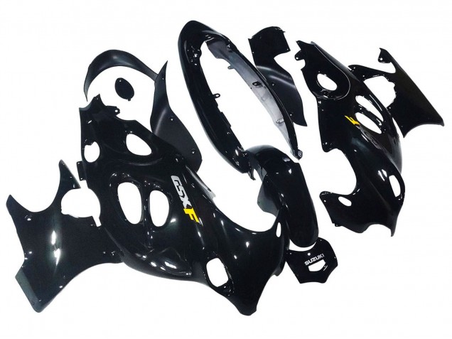 Glänzendes Schwarz 2004-2006 Suzuki GSX600F/GSX750F Motorrad Verkleidung