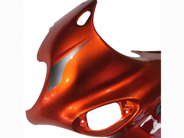 Burnt Orange Weiß Logo 2004-2006 Suzuki GSX600F/GSX750F Motorrad Verkleidung