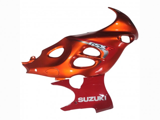 Burnt Orange Weiß Logo 2004-2006 Suzuki GSX600F/GSX750F Motorrad Verkleidung