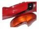 Burnt Orange Weiß Logo 2004-2006 Suzuki GSX600F/GSX750F Motorrad Verkleidung