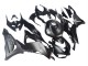 Matt Schwarz 2023-2025 Kawasaki ZX6R Motorrad Verkleidung