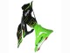 Grün Schwarz 2023-2025 Kawasaki ZX6R Motorrad Verkleidung