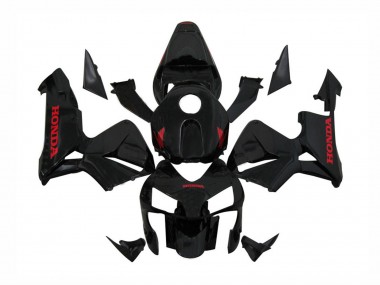 Glänzendes Schwarz Rot Aufkleber 2003-2004 Honda CBR600RR Motorrad Verkleidung
