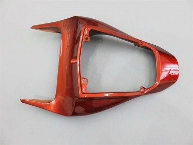 Orange Matt Schwarz 2007-2008 Honda CBR600RR Motorrad Verkleidung Kit