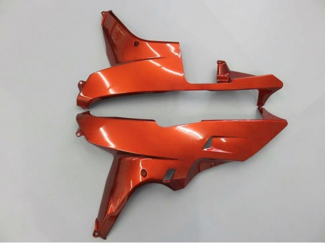 Orange Matt Schwarz 2007-2008 Honda CBR600RR Motorrad Verkleidung Kit