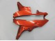 Orange Matt Schwarz 2007-2008 Honda CBR600RR Motorrad Verkleidung Kit