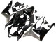 Silber Glänzendes Schwarz 2007-2008 Honda CBR600RR Motorrad Verkleidung Kit