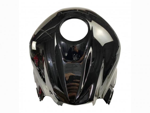 Silber Glänzendes Schwarz 2007-2008 Honda CBR600RR Motorrad Verkleidung Kit