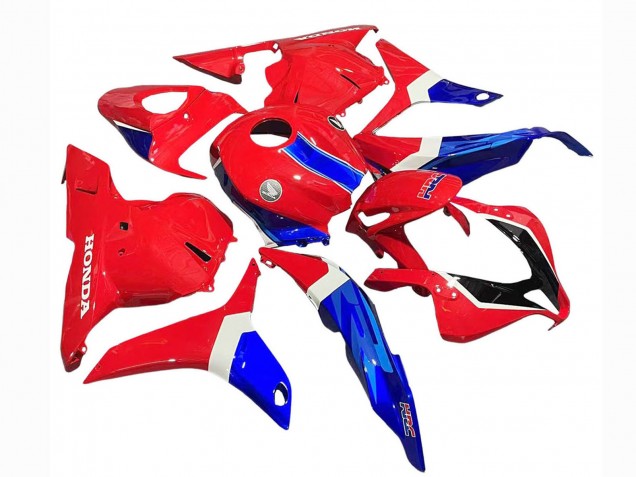 Weiß Rot Blau HRC 2009-2012 Honda CBR600RR Motorrad Verkleidung