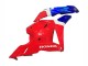 Weiß Rot Blau HRC 2009-2012 Honda CBR600RR Motorrad Verkleidung