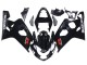 Glänzendes Schwarz 2004-2005 Suzuki GSXR 600 / GSXR 750 Motorrad Verkleidung