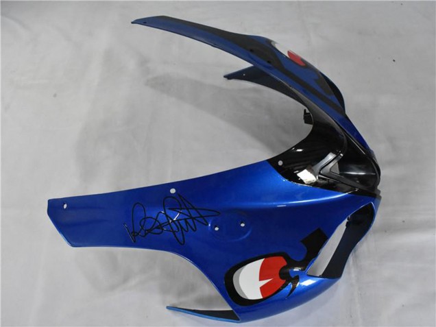 Blau Hai 2007-2008 Kawasaki ZX6R Motorrad Verkleidung