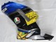 Blau Hai 2007-2008 Kawasaki ZX6R Motorrad Verkleidung