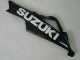 Weiß Rot Glänzendes Schwarz 2006-2007 Suzuki GSXR 600 / GSXR 750 Motorrad Verkleidung