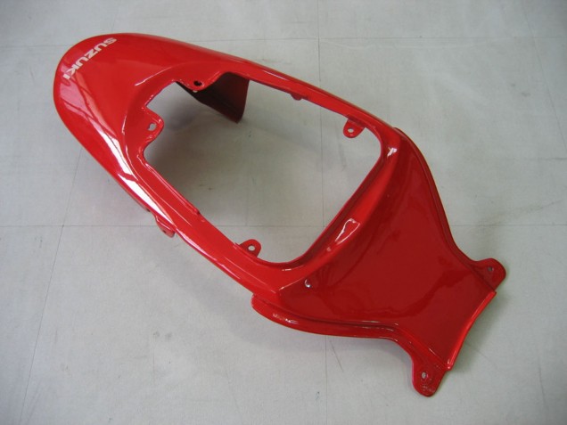 Weiß Rot Glänzendes Schwarz 2006-2007 Suzuki GSXR 600 / GSXR 750 Motorrad Verkleidung