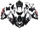 Matt Schwarz Rot Weiß 2008-2010 Suzuki GSXR 600 / GSXR 750 Motorrad Verkleidung