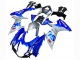 Blau Silber Ecstar 2011-2024 Suzuki GSXR 600 / GSXR 750 Motorrad Verkleidung