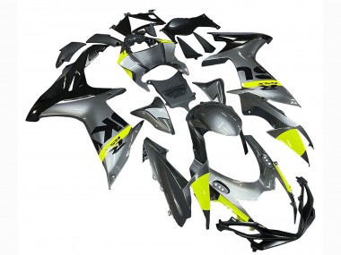 Silber Gelb Schwarz 2011-2024 Suzuki GSXR 600 / GSXR 750 Motorrad Verkleidung