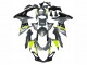 Silber Gelb Schwarz 2011-2024 Suzuki GSXR 600 / GSXR 750 Motorrad Verkleidung