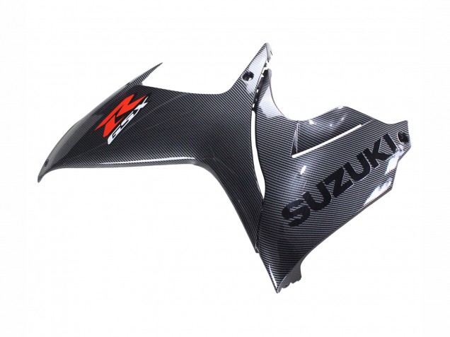 Schwarzes Carbonfaser Rot 2011-2024 Suzuki GSXR 600 / GSXR 750 Motorrad Verkleidung