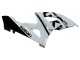 Weiß Schwarz 2005-2006 Suzuki GSXR 1000 Motorrad Verkleidung